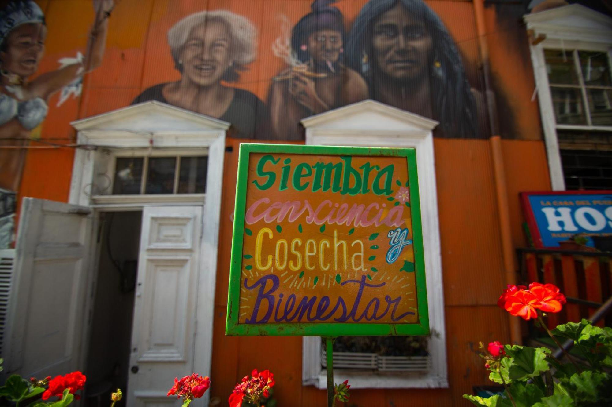 La Casa Del Puerto, Hostal Cultural, Cerro Alegre Valparaíso Екстериор снимка