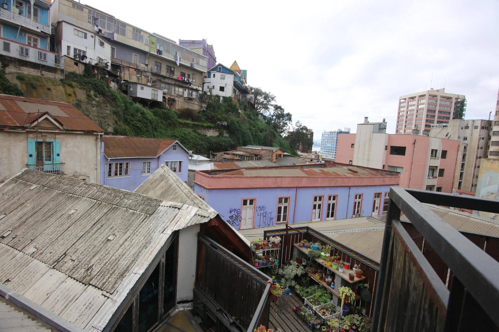 La Casa Del Puerto, Hostal Cultural, Cerro Alegre Valparaíso Екстериор снимка